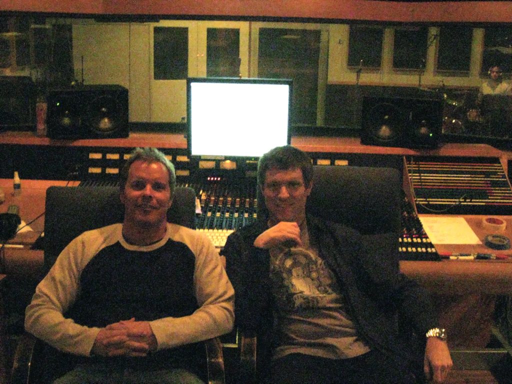 Josh Canova recording session