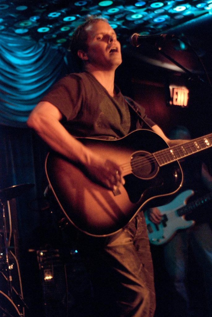Josh Canova performing at The Mint